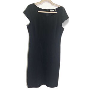 New York Company - Black Stretch Cocktail Sheath Dress - Size 8